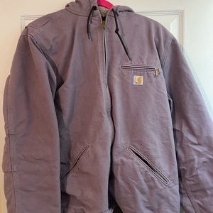 Purple car heart jacket in size extra large